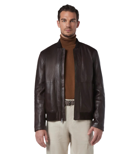 MacNeil Leather Bomber