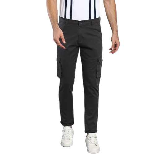 pairing cargo pant with polo t-shirt 
